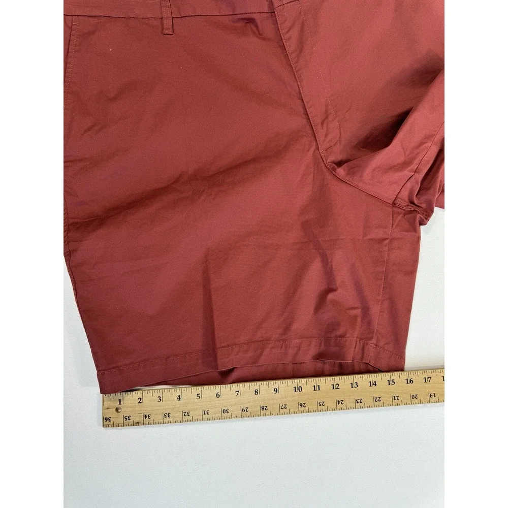 Dockers Mens 58x9 Ultimate Shorts Red Supreme Flex Big & Tall Chino NWT Stretch
